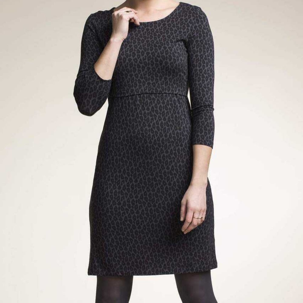 Boob Design leopard print nursing/maternity dress